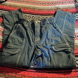 women’s pacsun carpenter pants blue